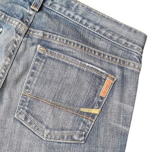 Ezra Fitch Women's 27 Straight Leg Jeans Made in USA Stretch Hemmed